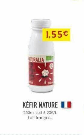 Naturalia Kéfir nature offre