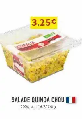 Salade quinoa chou