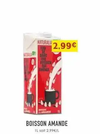 Naturalia Boisson amande offre