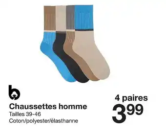 Zeeman Chaussettes homme offre