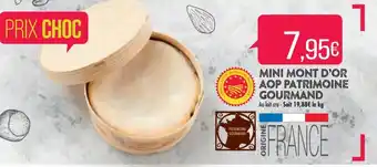 Match Mini Mont D'Or Aop Patrimoine Gourmand offre