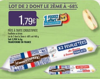 Match Pate A Tarte Croustipate offre