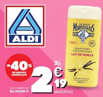ALDI Gel Douche offre