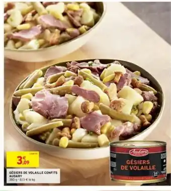 Intermarché Gésiers de Volaille Confits Audary offre
