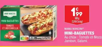 ALDI Mama Mancini Mini-Baguettes offre