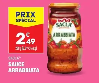 ALDI Sacla Sauce Arrabbiata offre