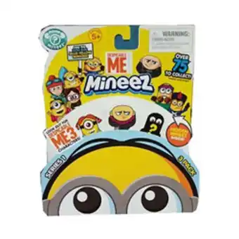 King Jouet Minions - figurines mineez x 3 à collectionner offre
