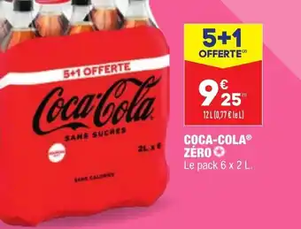 ALDI Coca-Cola Zéro 2.L offre