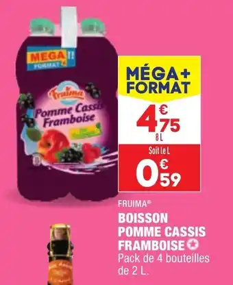 ALDI Boisson Pomme Casis Framboise 2 L offre