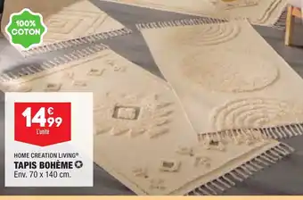 ALDI Tapis Bohème offre