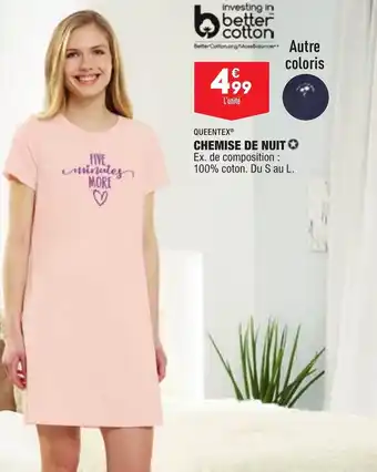 ALDI Chemise de Nuit offre