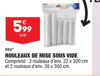 ALDI Rouleaux de Mise Sous Vide offre