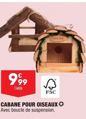 ALDI Cabane Pour Oiseaux offre