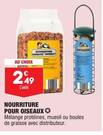 ALDI Nourriture Pour Oiseaux offre