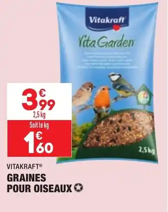 ALDI Graines Pour Oiseaux offre
