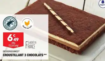 ALDI Croustillant 3 Chocolats offre