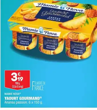 Mamie Nova Yaourt Gourmand