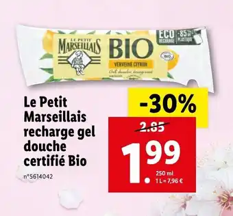 Lidl Le petit marseillais offre