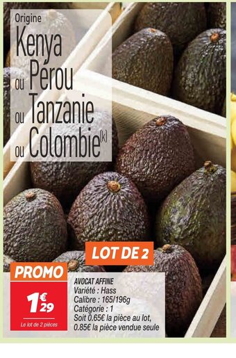 Netto Avocat Affine offre