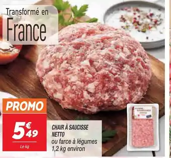 Netto Chair à Saucisse Netto offre