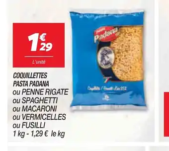 Netto Coquillettes Pasta Padana offre