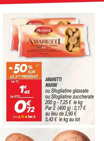 Netto Amaretti Marini offre