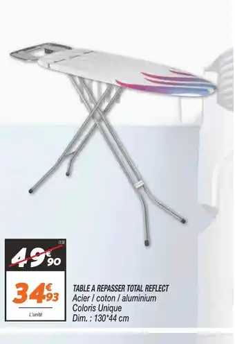Netto Table A Repasser Total Reflect offre