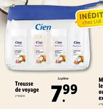 Lidl Trousse de voyage offre