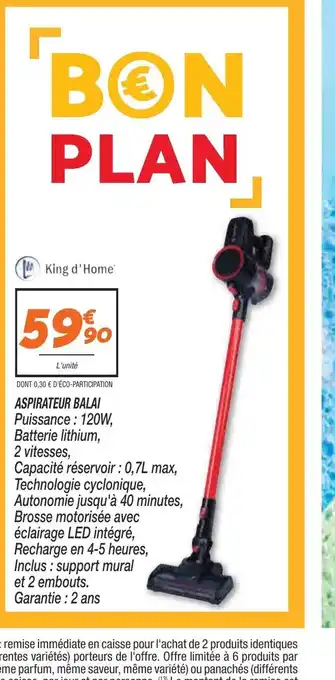 Netto Aspirateur Balai offre