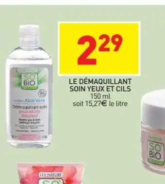 Stokomani Le Démaquillant Soin Yeux Et Cils offre