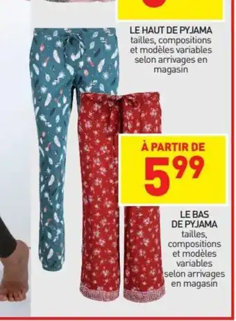 Stokomani Le Bas de Pyjama offre