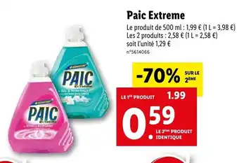 Lidl Paic Extreme offre