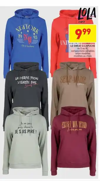 Le Sweat à Capuche