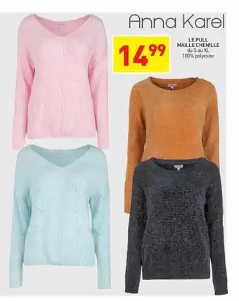 Stokomani Le Pull Maille Chenille offre