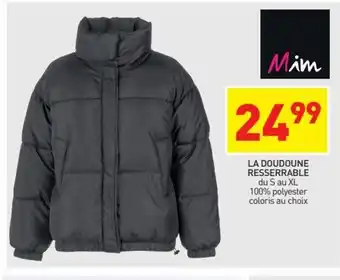Stokomani La Doudoune Resserrable offre