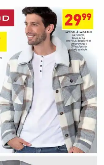Stokomani La Veste à Carreaux offre