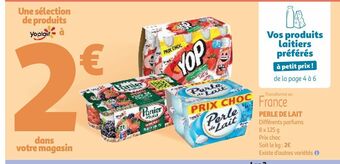 Auchan Supermarché Perle de lait offre