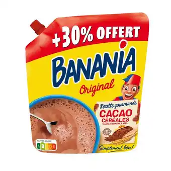 Auchan Poudre chocolat banania offre