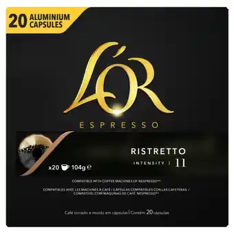 Auchan Supermarché Capsules l'or espresso ristretto offre