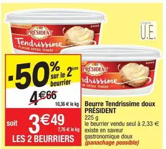 Migros Beurre président offre