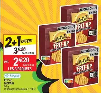 Migros Frites surgelées mccain offre