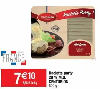 Migros Raclette offre