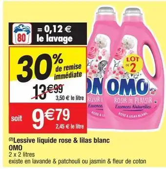 Lessive liquide omo