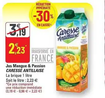 G20 Juq mangue & passion caresse antillaise offre