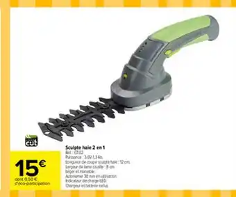 Sculpte Haie 2 En 1