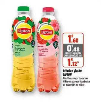 Coccinelle Supermarché Infusion glacée LIPTON offre