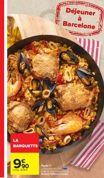 Carrefour Paella offre