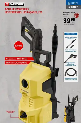 Lidl Nettoyeur Haute Pression offre