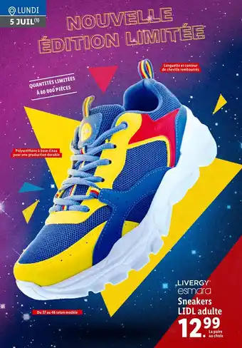 Lidl Sneakers LIDL Adulte offre