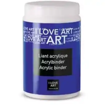 Le Géant des Beaux-Arts Liant acrylique i love art offre